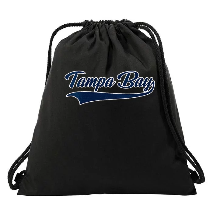 Tampa Bay Florida Throw Back Design Classic Drawstring Bag