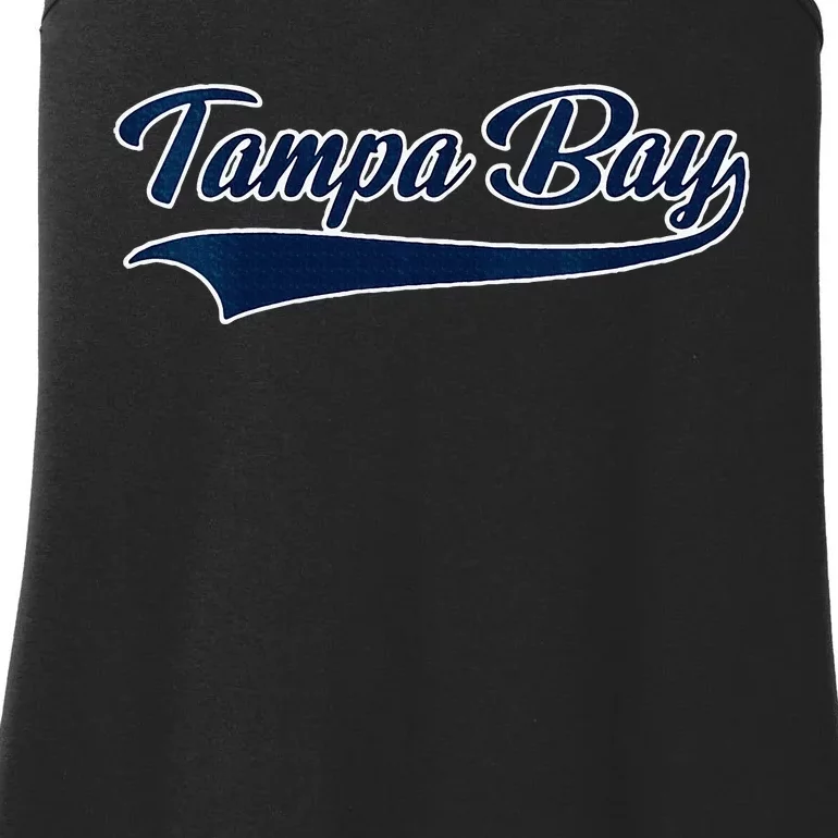 Tampa Bay Florida Throw Back Design Classic Ladies Essential Tank