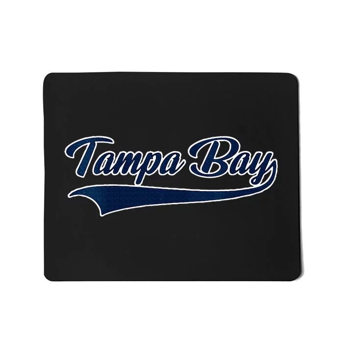 Tampa Bay Florida Throw Back Design Classic Mousepad