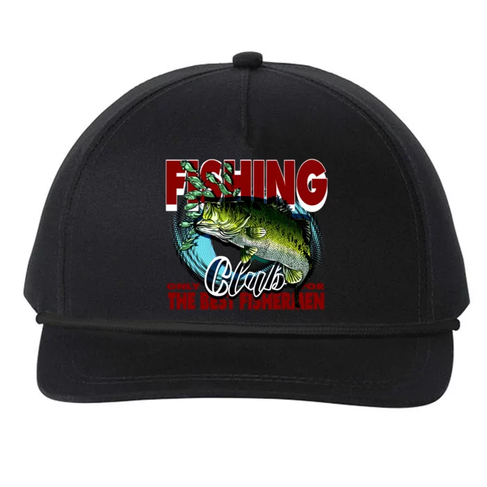 The Best Fishermen Fishing Only Club Snapback Five-Panel Rope Hat