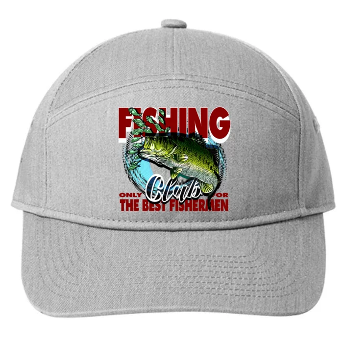 The Best Fishermen Fishing Only Club 7-Panel Snapback Hat