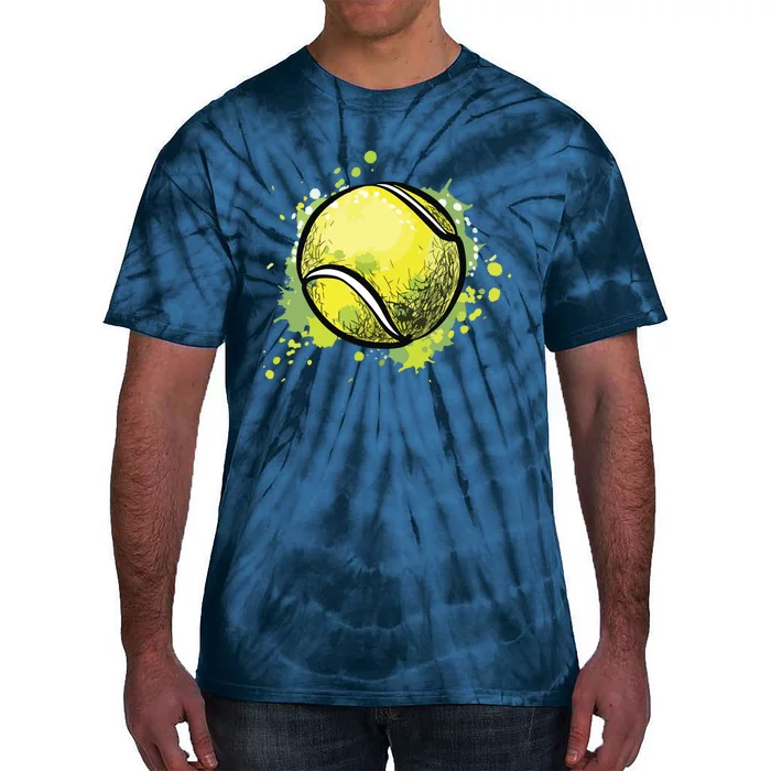 Tennis Ball For Sports And Tennis Lover For Christmas Tie-Dye T-Shirt