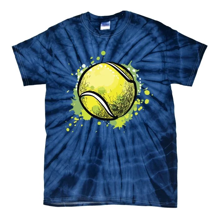 Tennis Ball For Sports And Tennis Lover For Christmas Tie-Dye T-Shirt