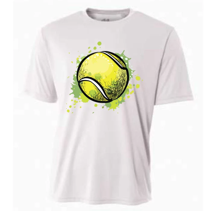 Tennis Ball For Sports And Tennis Lover For Christmas Cooling Performance Crew T-Shirt