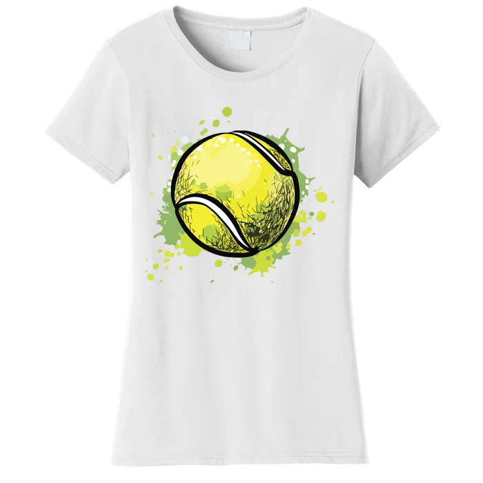 Tennis Ball For Sports And Tennis Lover For Christmas Women's T-Shirt