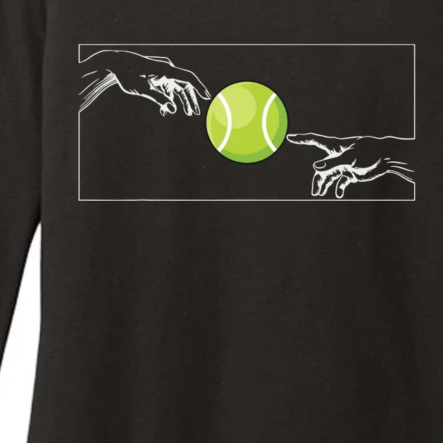 Tennis Ball For Tennis Player Tennis Player To Tennis Womens CVC Long Sleeve Shirt