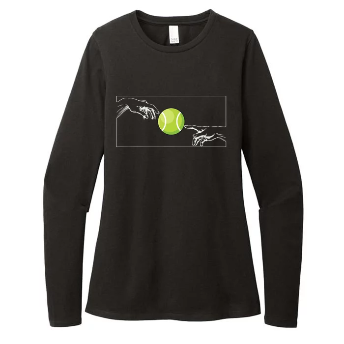 Tennis Ball For Tennis Player Tennis Player To Tennis Womens CVC Long Sleeve Shirt