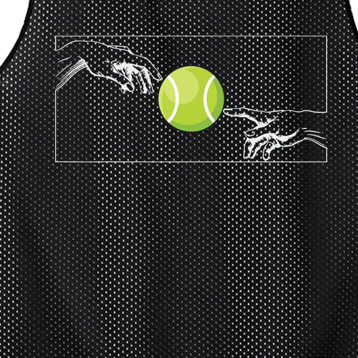 Tennis Ball For Tennis Player Tennis Player To Tennis Mesh Reversible Basketball Jersey Tank