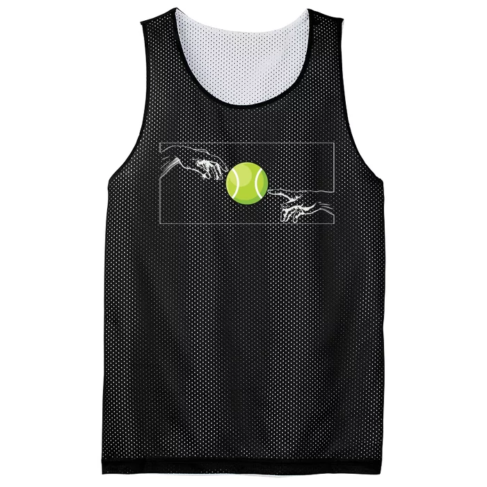 Tennis Ball For Tennis Player Tennis Player To Tennis Mesh Reversible Basketball Jersey Tank