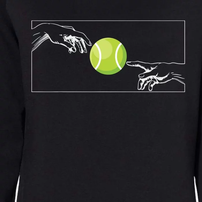 Tennis Ball For Tennis Player Tennis Player To Tennis Womens California Wash Sweatshirt