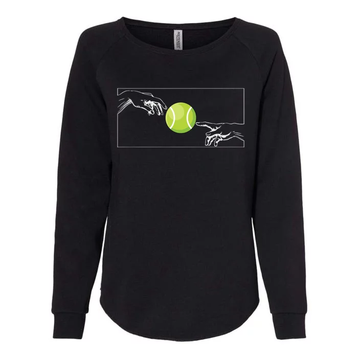 Tennis Ball For Tennis Player Tennis Player To Tennis Womens California Wash Sweatshirt