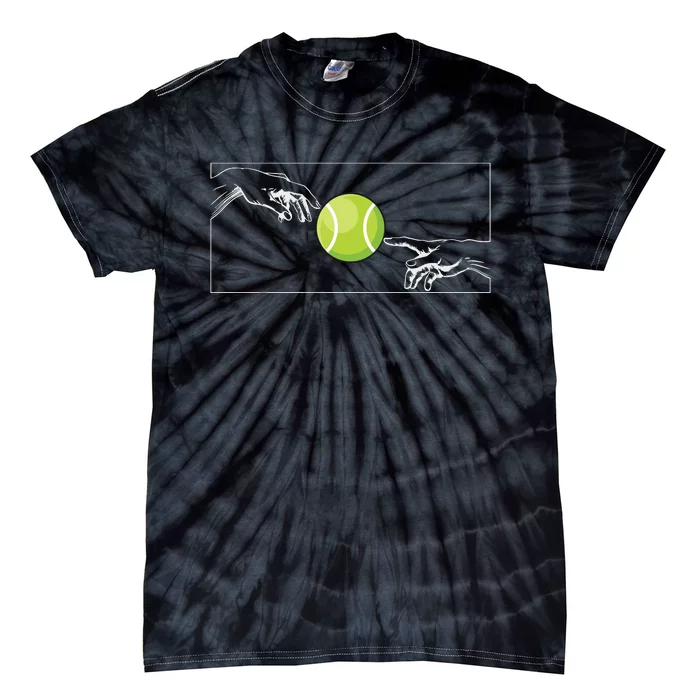 Tennis Ball For Tennis Player Tennis Player To Tennis Tie-Dye T-Shirt