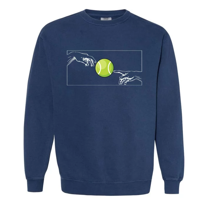 Tennis Ball For Tennis Player Tennis Player To Tennis Garment-Dyed Sweatshirt