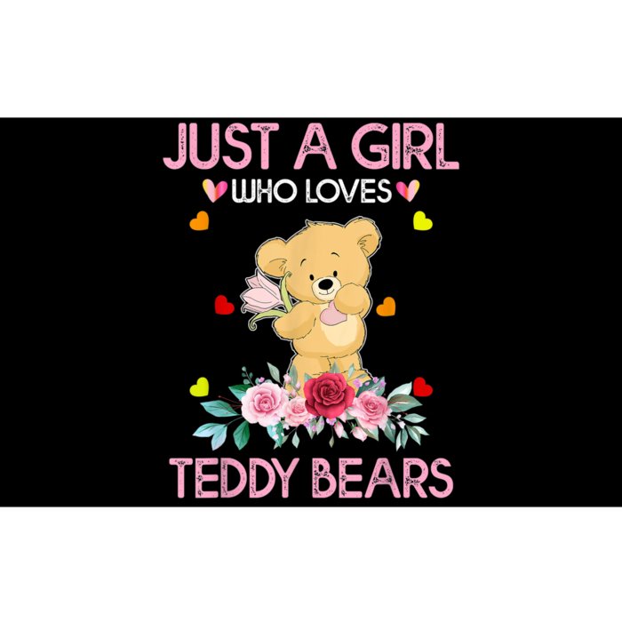 Teddy Bear For Women Just A Who Loves Teddy Bumper Sticker