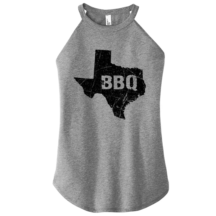 Texas Barbecue Funny Texan Grilling Bbq Gift Women’s Perfect Tri Rocker Tank