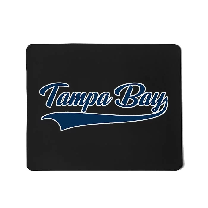 Tampa Bay Florida Throwback Design Classic Mousepad