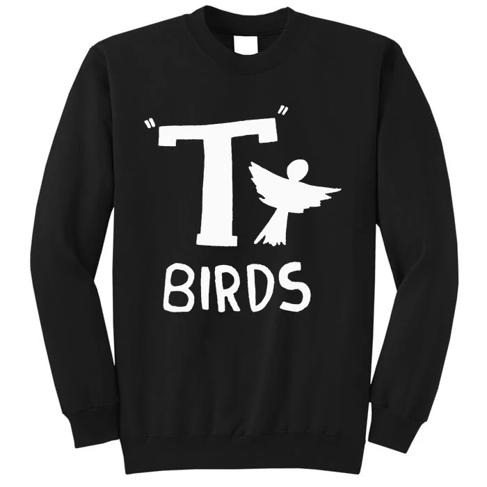 T Bird Funny Costume Rocker 1950s Sweatshirt