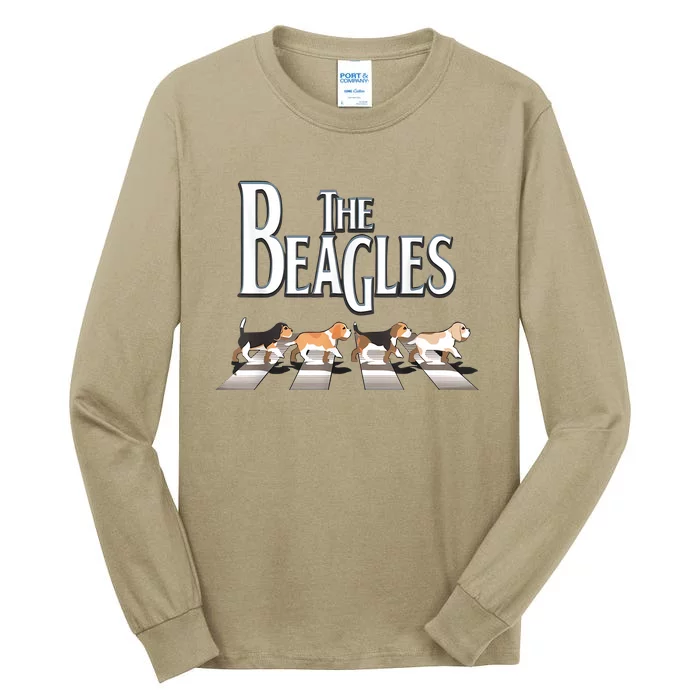 The Beagles Funny Dog Lover Abbey Road Tall Long Sleeve T-Shirt