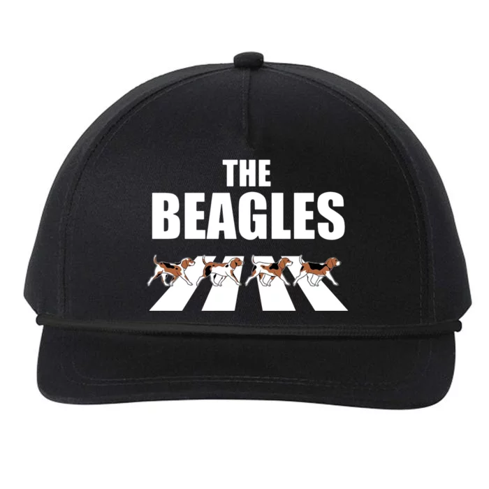 The Beagles Funny Beagle Dog Snapback Five-Panel Rope Hat