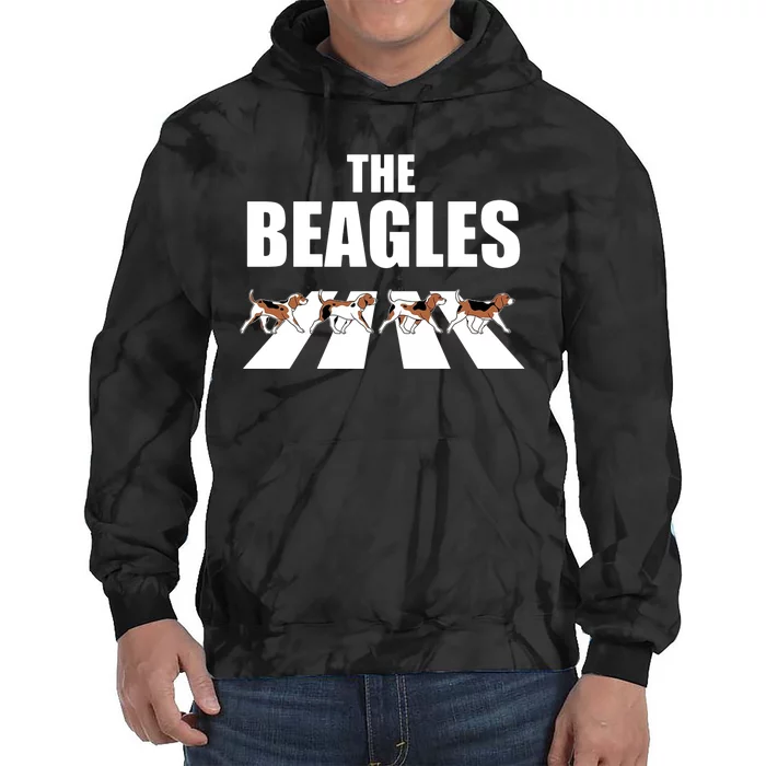 The Beagles Funny Beagle Dog Tie Dye Hoodie