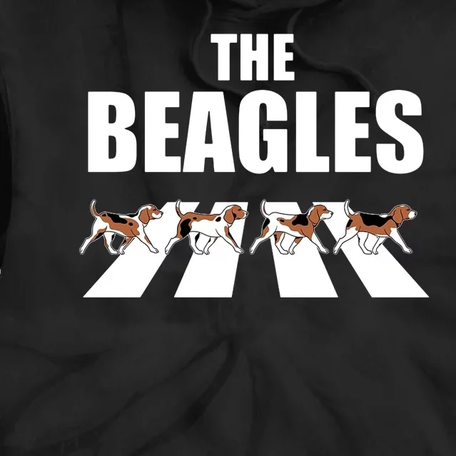 The Beagles Funny Beagle Dog Tie Dye Hoodie