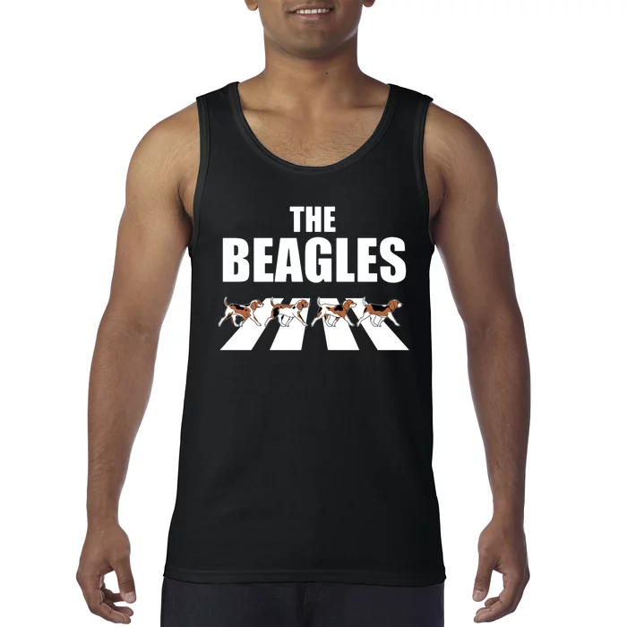 The Beagles Funny Beagle Dog Tank Top