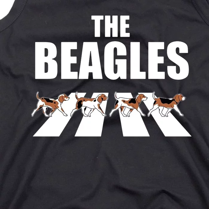 The Beagles Funny Beagle Dog Tank Top