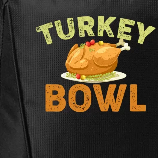 Turkey Bowl Funny Thanksgiving Gift City Backpack