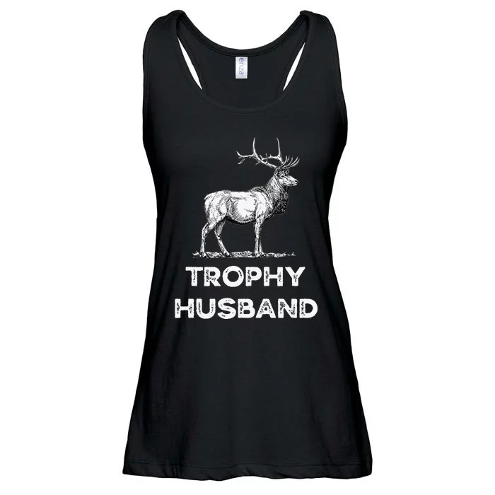 Trophy Buck Father's Day design for Husband Ladies Essential Flowy Tank