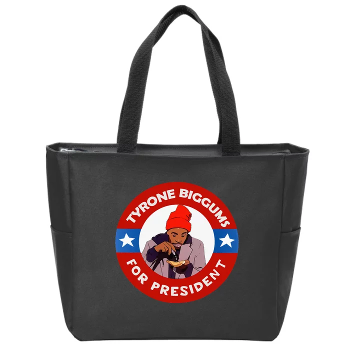 Tyrone Biggums For President Sketch Comedy Zip Tote Bag