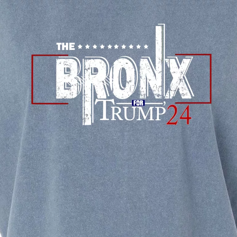 The Bronx For Trump 2024 Garment-Dyed Women's Muscle Tee