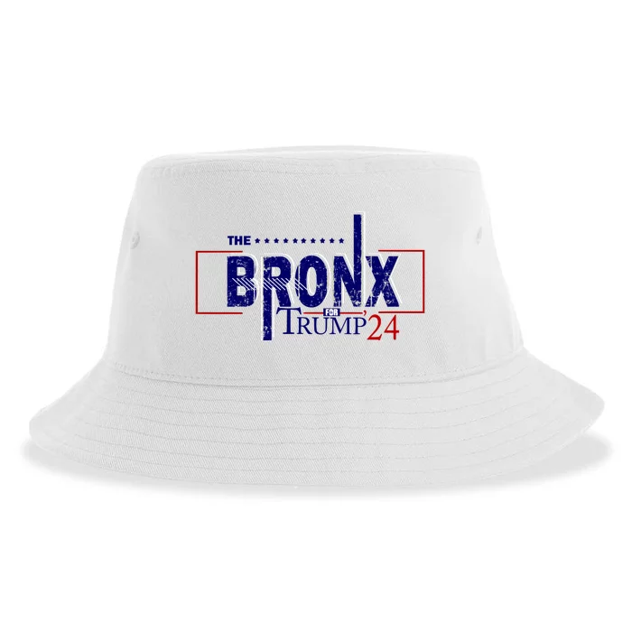 The Bronx For Trump 2024 Sustainable Bucket Hat