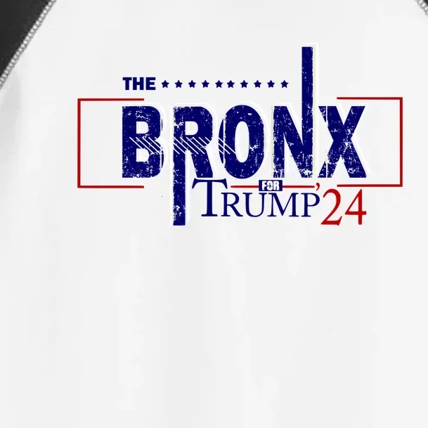 The Bronx For Trump 2024 Toddler Fine Jersey T-Shirt