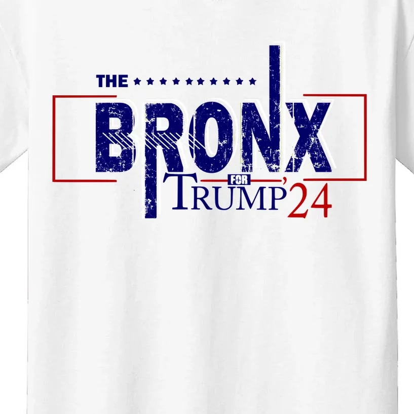 The Bronx For Trump 2024 Kids T-Shirt