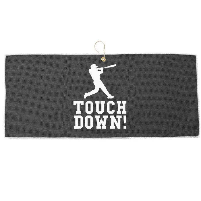 Touchdown Baseball Football Sports Gift Large Microfiber Waffle Golf Towel