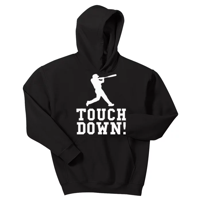 Touchdown Baseball Football Sports Gift Kids Hoodie