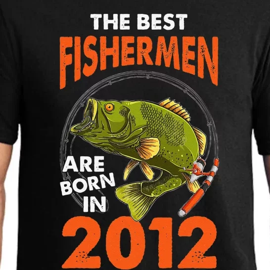 The Best Fisherman Are Born In 2012 Fishing Birthday Pajama Set