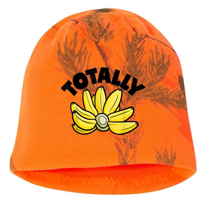 Totally Bananas | Funny Fruit Pun | Banana Kati - Camo Knit Beanie