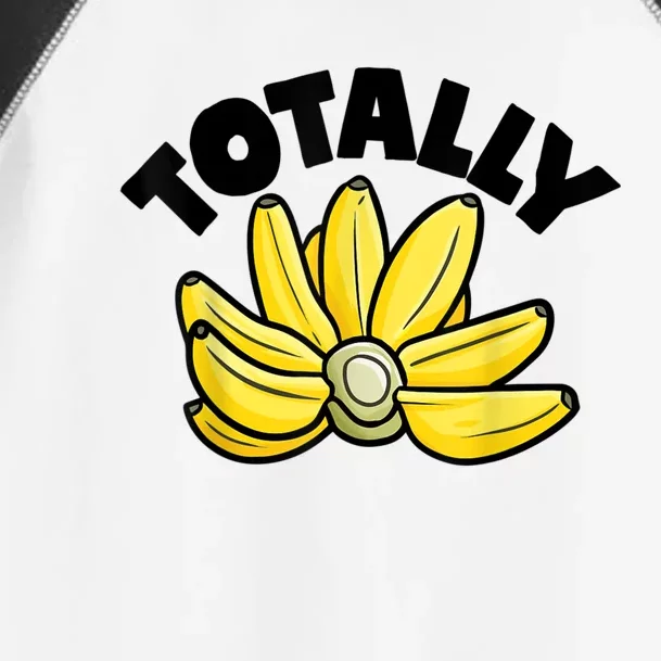 Totally Bananas | Funny Fruit Pun | Banana Toddler Fine Jersey T-Shirt