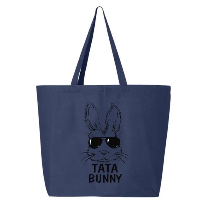 Tata Bunny Face With Sunglasses Easter Matching Family 25L Jumbo Tote