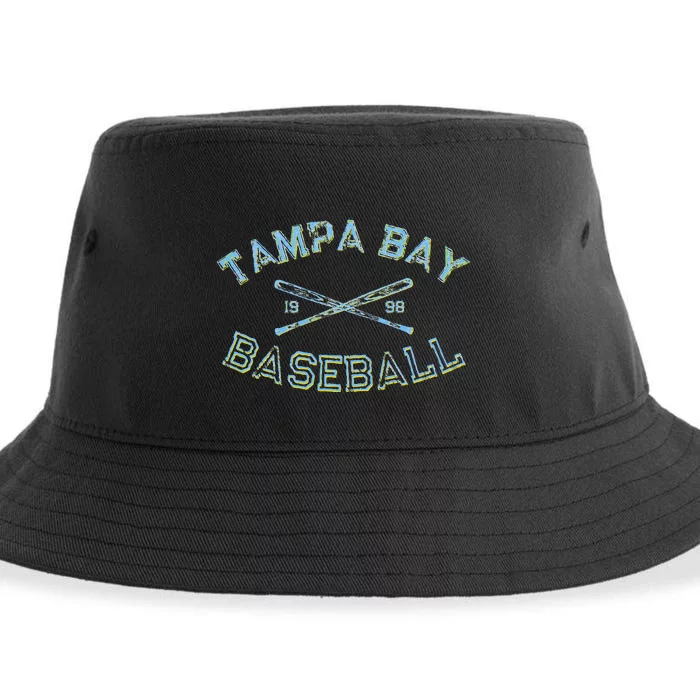 Tampa Bay Florida Baseball Fan Sustainable Bucket Hat