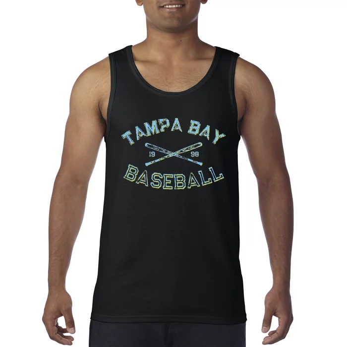 Tampa Bay Florida Baseball Fan Tank Top