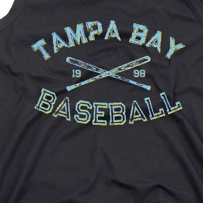 Tampa Bay Florida Baseball Fan Tank Top