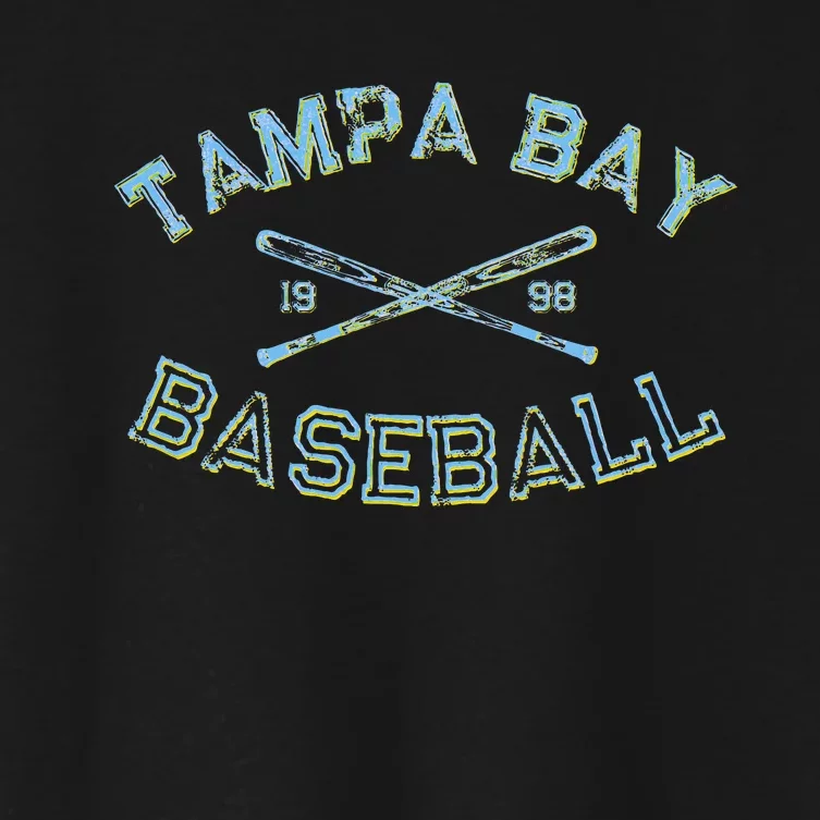 Tampa Bay Florida Baseball Fan Women's Crop Top Tee