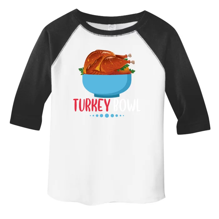 Turkey Bowl Gift Toddler Fine Jersey T-Shirt