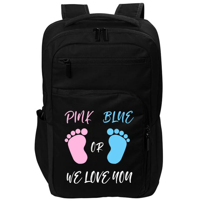 Team Boy Girl Gender Reveal Gift Impact Tech Backpack