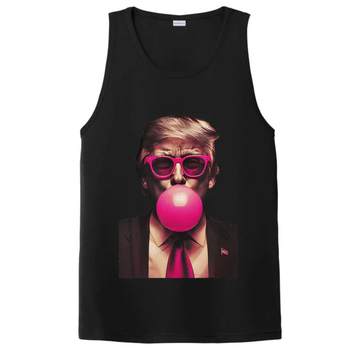 Trump Bubble Gum Performance Tank