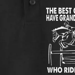 The Best Grandpa Have Granddaughters Who Ride Horses Dry Zone Grid Performance Polo