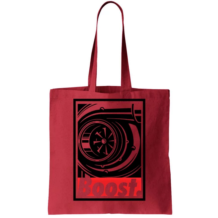 Turbo Boost Gift For Racing And Drift Car Lovers Gift Tote Bag