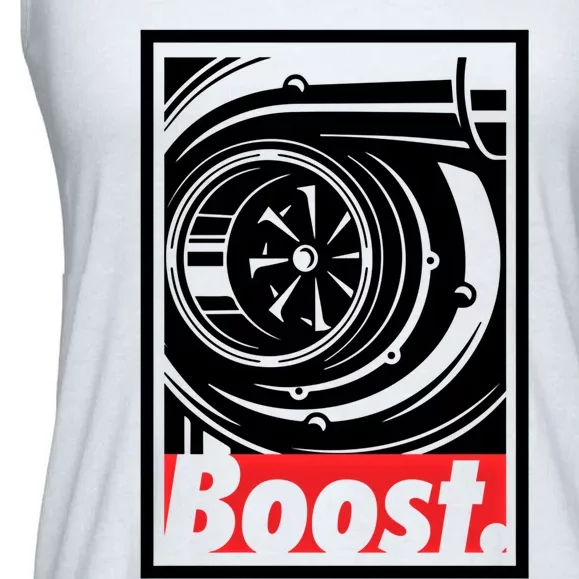 Turbo Boost Gift For Racing And Drift Car Lovers Gift Ladies Essential Flowy Tank